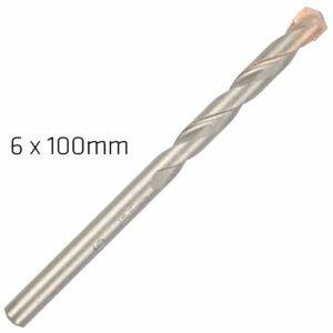 MASONRY DRILL BIT LONG LIFE 6 X 100MM
