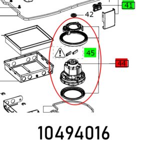 MOTOR 750W FOR CT26-36