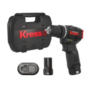 KRESS Hammer Drill 10mm 12V BL 40Nm Kit