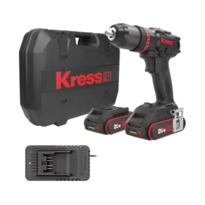 KRESS Hammer Drill 13mm 20V BL 60Nm Kit