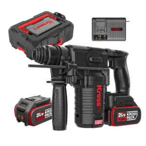KRESS Rotary Hammer SDS+ 24mm 20V BL 2.2J Kit