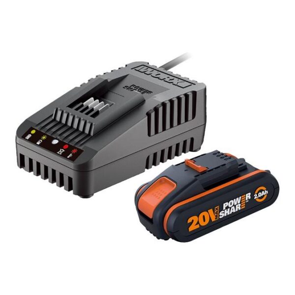 WORX PowerShare 2.0Ah Battery and 2.0A Charger Kit 20V