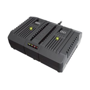 WORX Dual Port Fast Battery Charger 20V 4.0A
