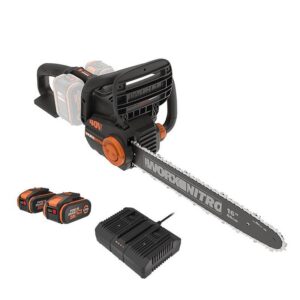 WORX NITRO Chain Saw 45cm 40V Kit