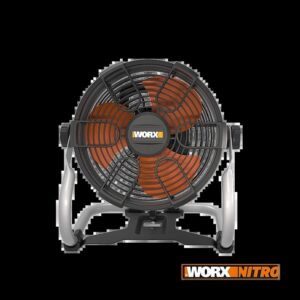 WORX Home and Jobsite Cordless Battery Powered Fan 2-Speed 20V Tool Only