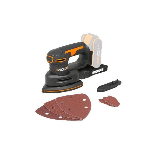 WORX Mouse Detail Sander 12000 OPM 20V Tool Only